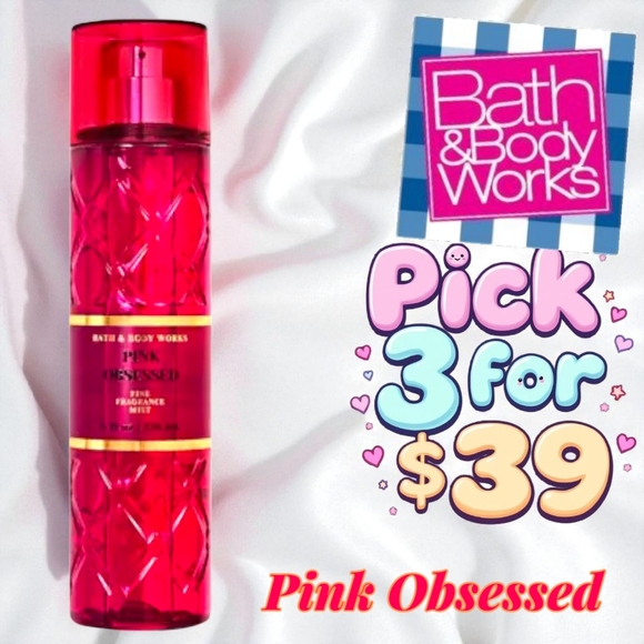 Bath & Body Works Luxury Collection Pink Obsessed - Picture 1 of 7